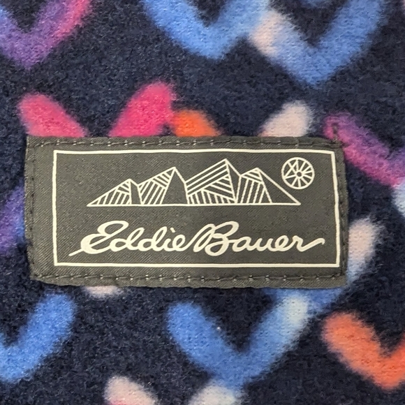 Eddie Bauer Youth 1/4 Zip Fleece Sweater, Dark Blue, size XS ( 5/6) - Picture 6 of 7